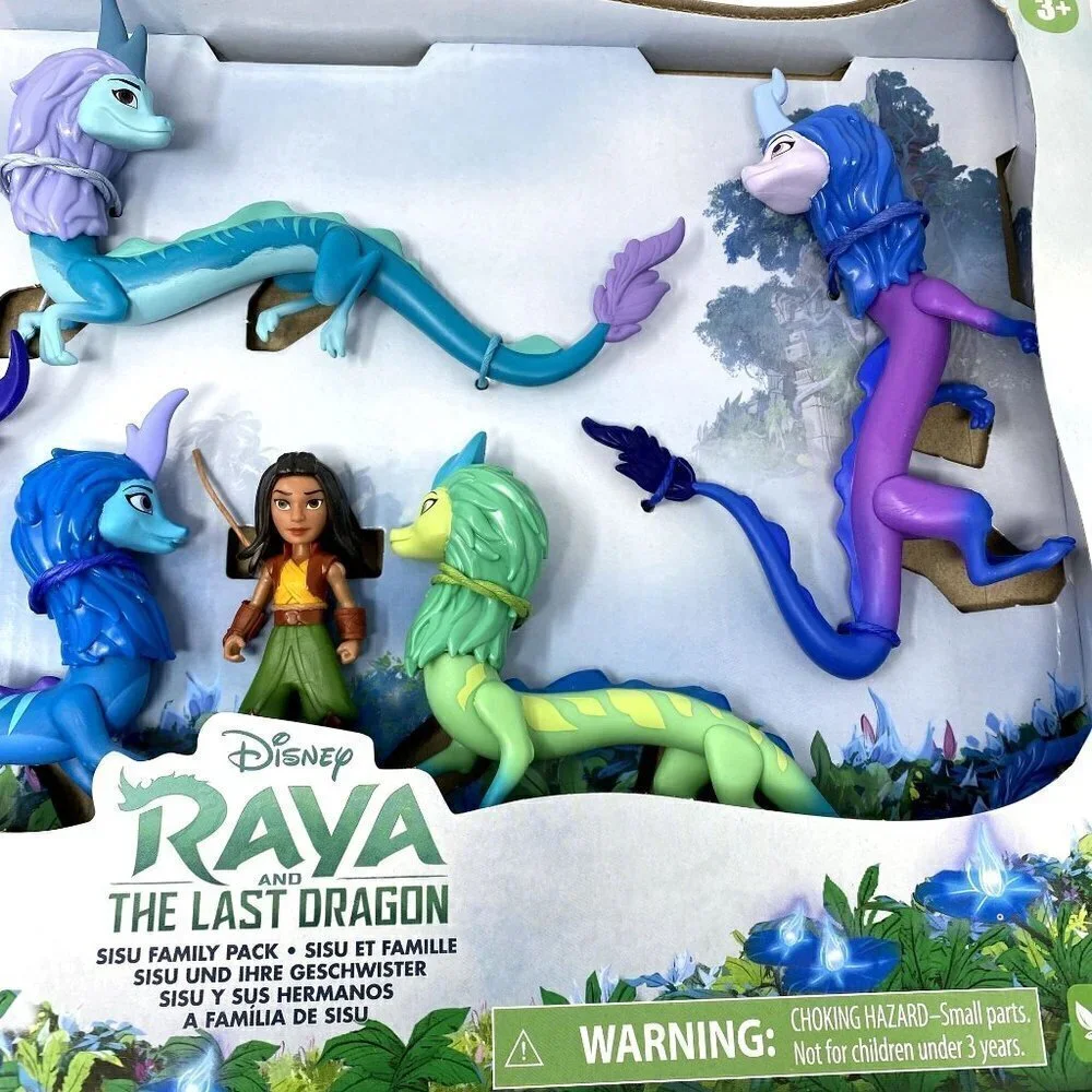 Disney Princess Raya and The Last Dragon Sisu Family Pack Dragon Toy Raya Doll